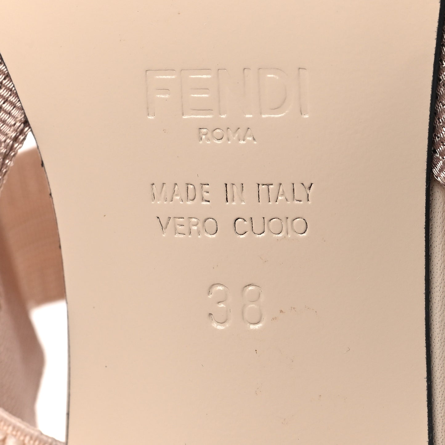 Technical Mesh Colibri 55mm Slingback Pumps 38 Rose Nudo