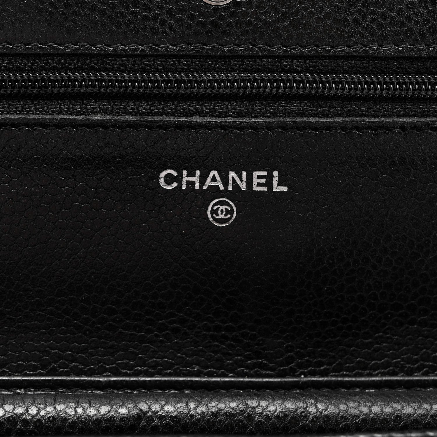 Chanel Caviar Quilted Wallet On Chain WOC Black 7 of 11