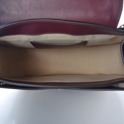 Chloe Calfskin Watersnake Embossed Large Tess Bag Coconut Brown 5 of 6