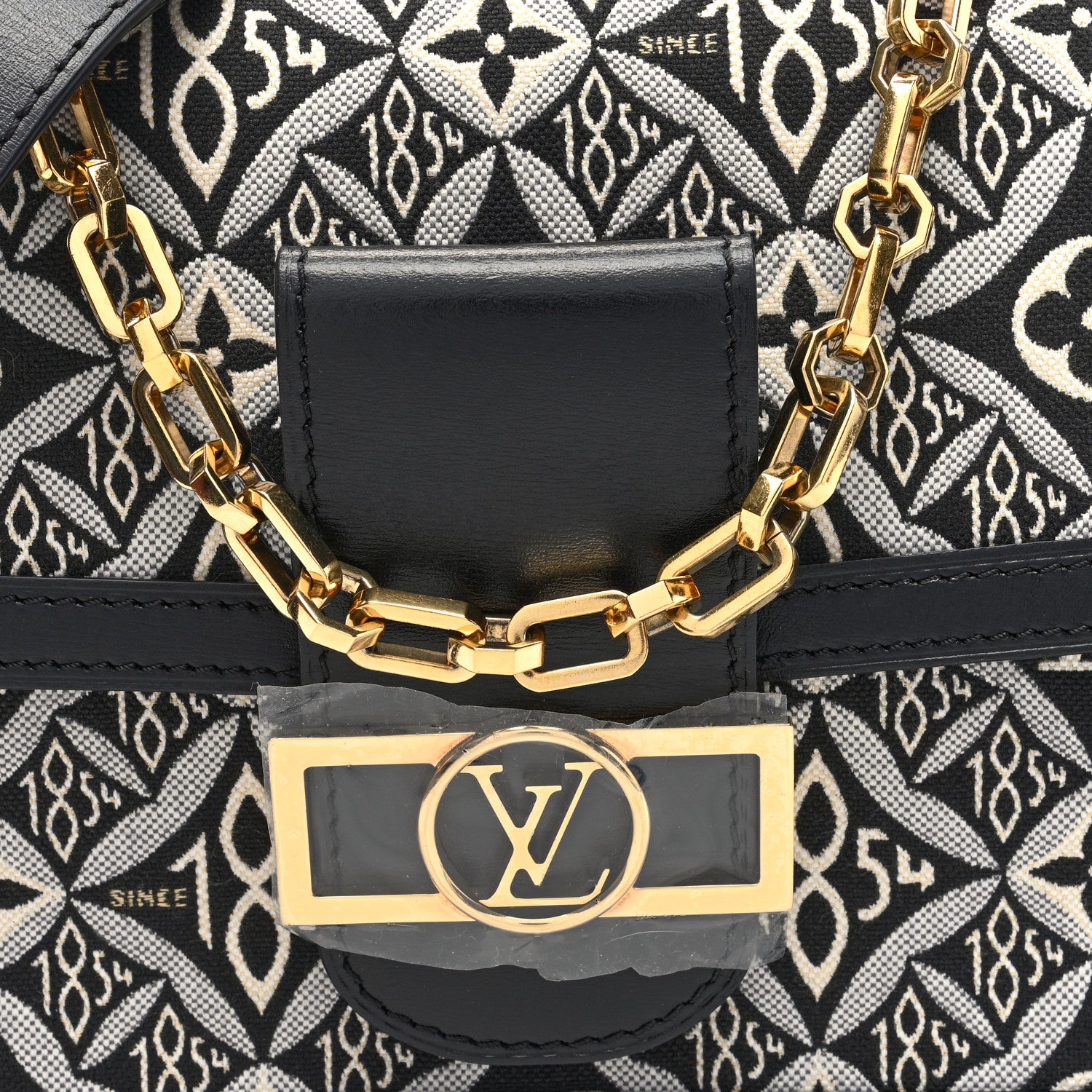 Louis Vuitton Jacquard Since 1854 Dauphine MM Grey 7 of 9