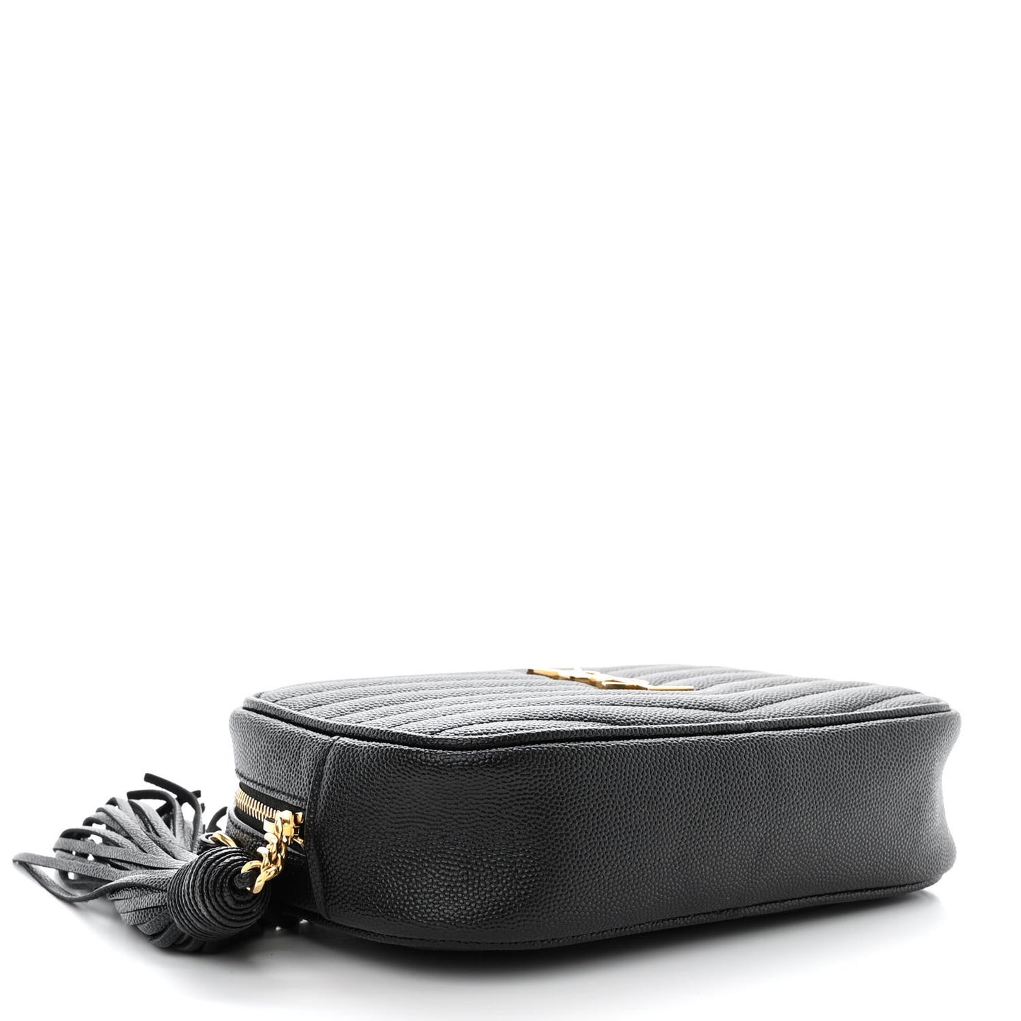 Grain De Poudre Matelasse Monogram Mini Lou Camera Bag Black