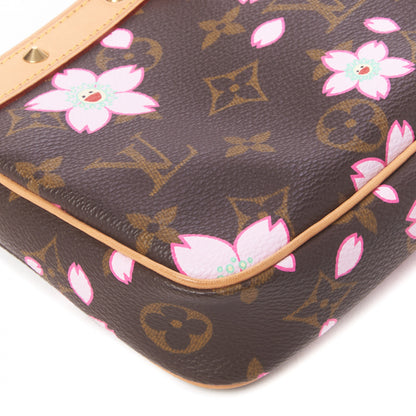 Louis Vuitton Monogram Cherry Blossom Pochette Accessories Brown 6 of 8