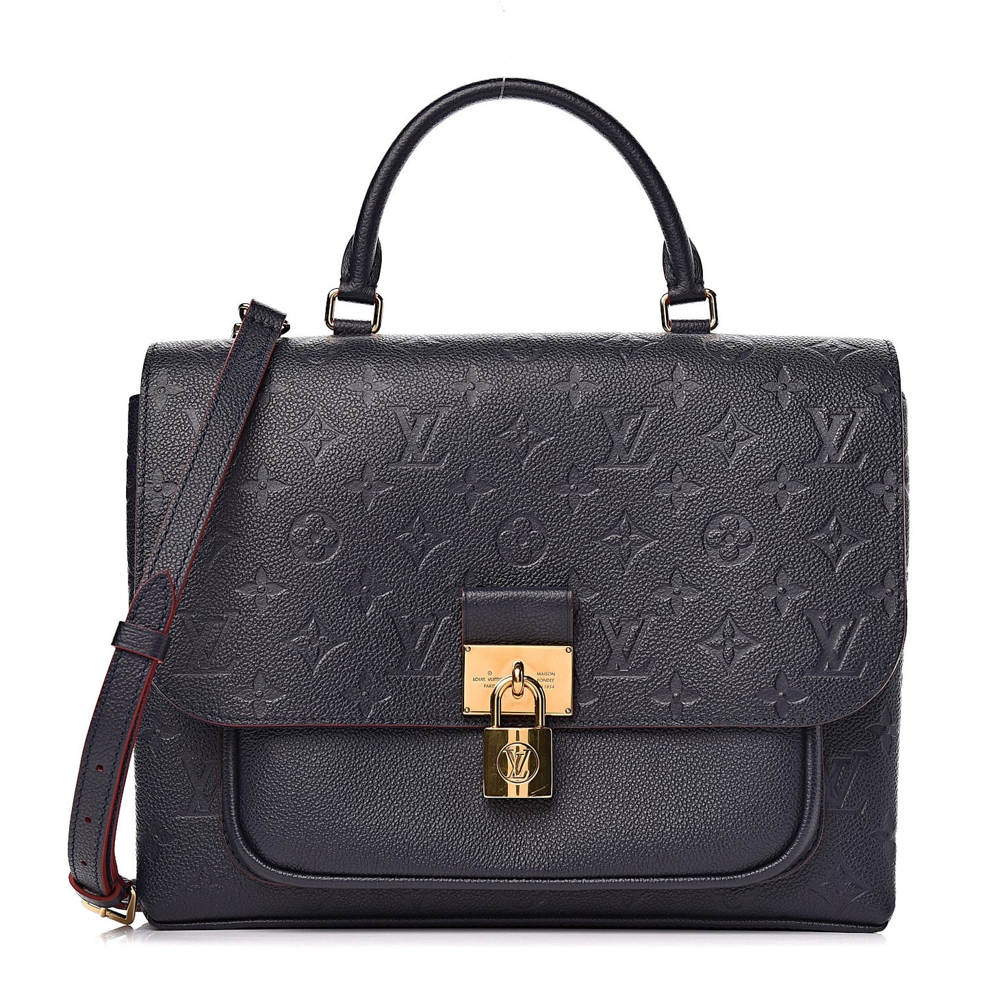 Empreinte Marignan Marine Rouge