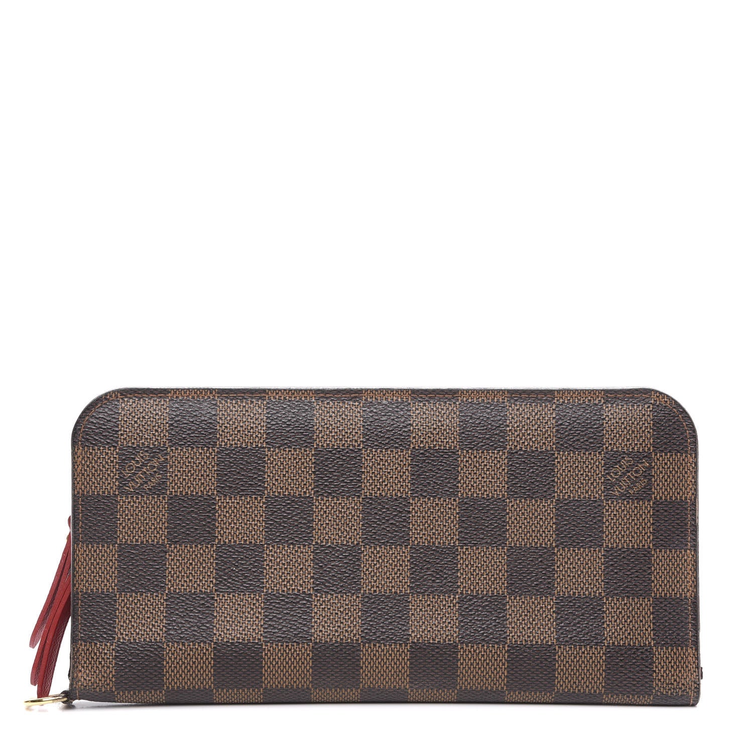 Louis Vuitton Damier Ebene Insolite Wallet Rouge 1 of 10