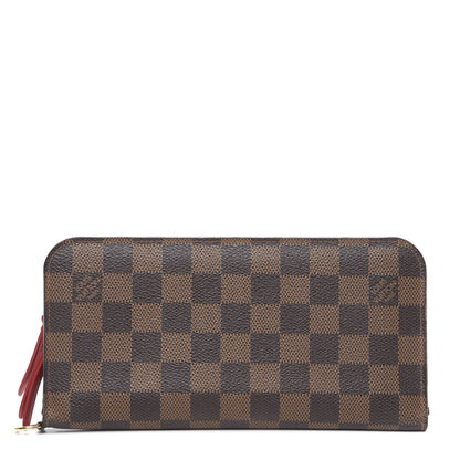 Louis Vuitton Damier Ebene Insolite Wallet Rouge 1 of 10