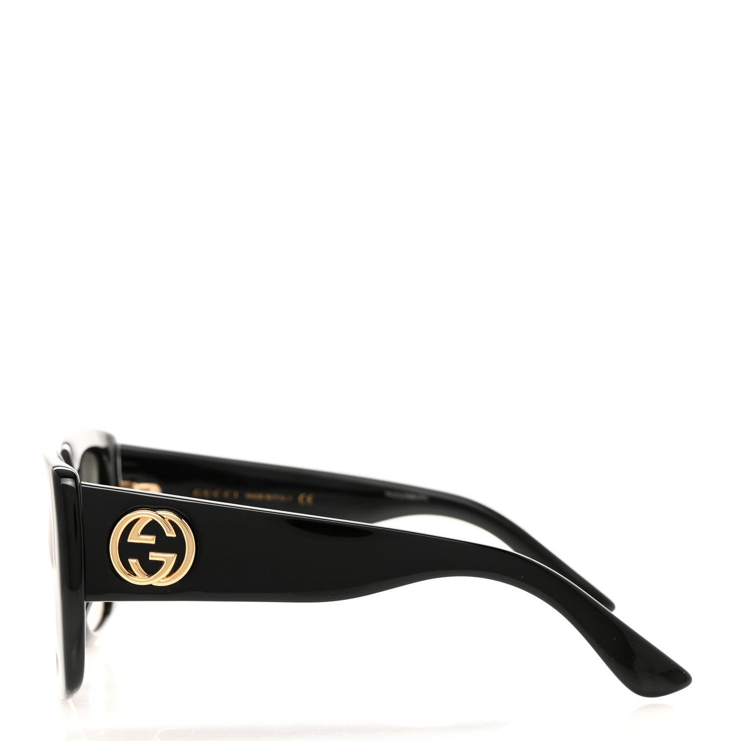 Gucci Acetate Square Frame Sunglasses GG0141S Black 3 of 8
