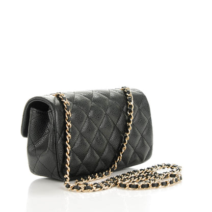 Chanel Caviar Quilted Extra Mini Flap Black 3 of 8