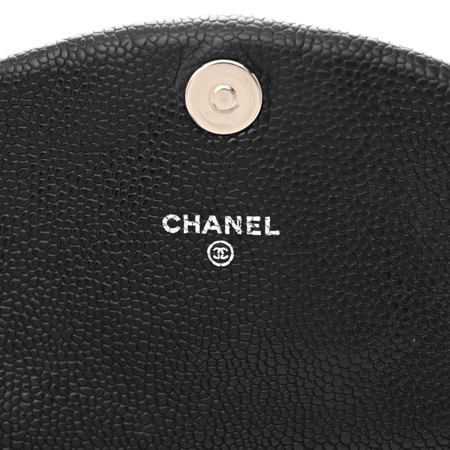 Caviar Half Moon Wallet On Chain WOC Black