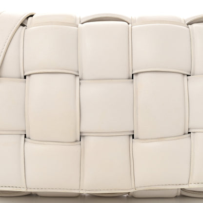 Bottega Veneta Nappa Maxi Intreccio Padded Cassette Crossbody Bag Chalk 8 of 10
