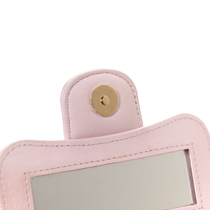 Chanel Lambskin Quilted Top Handle Clutch With Chain Light Pink 13 of 14
