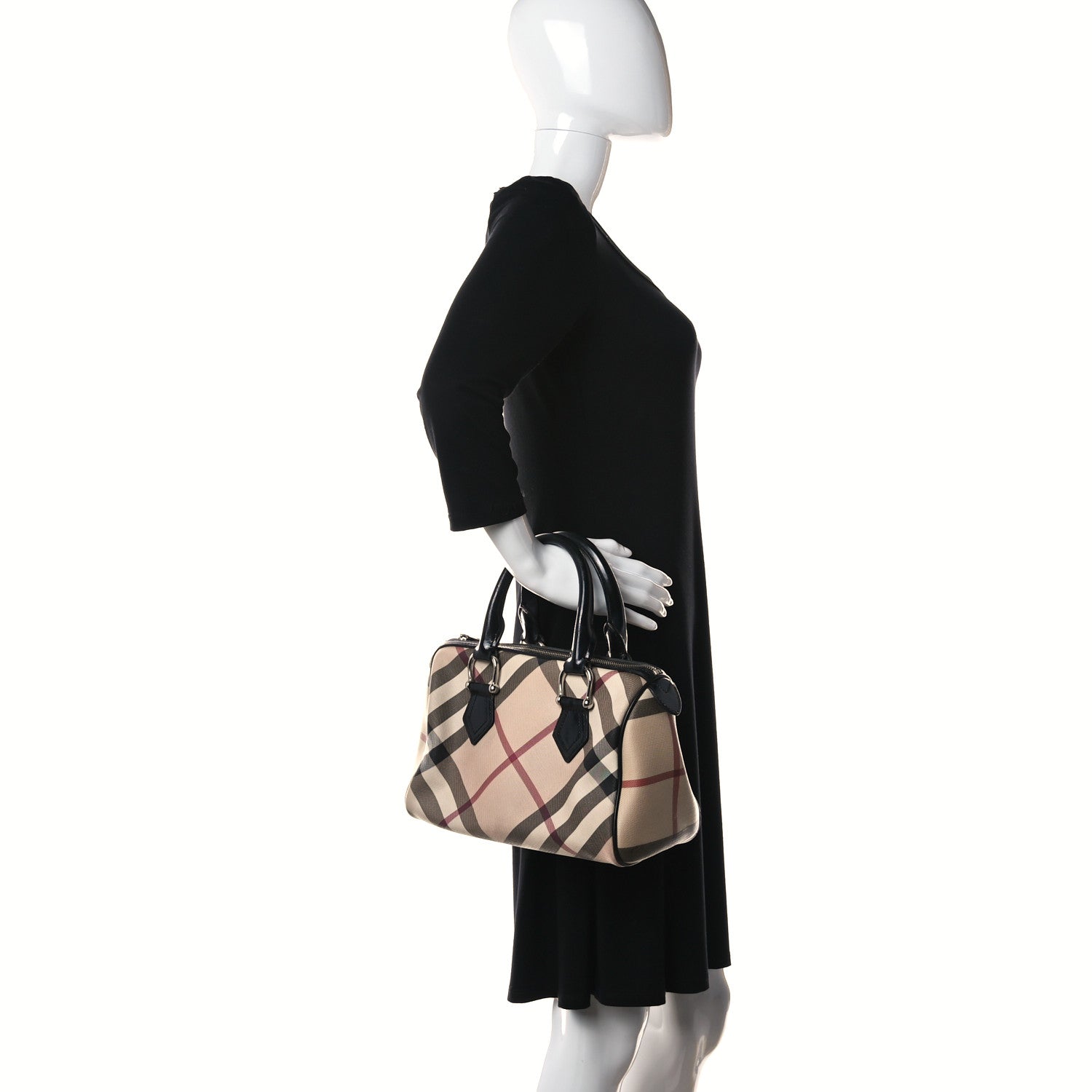 Burberry Nova Check Boston Black 2 of 11