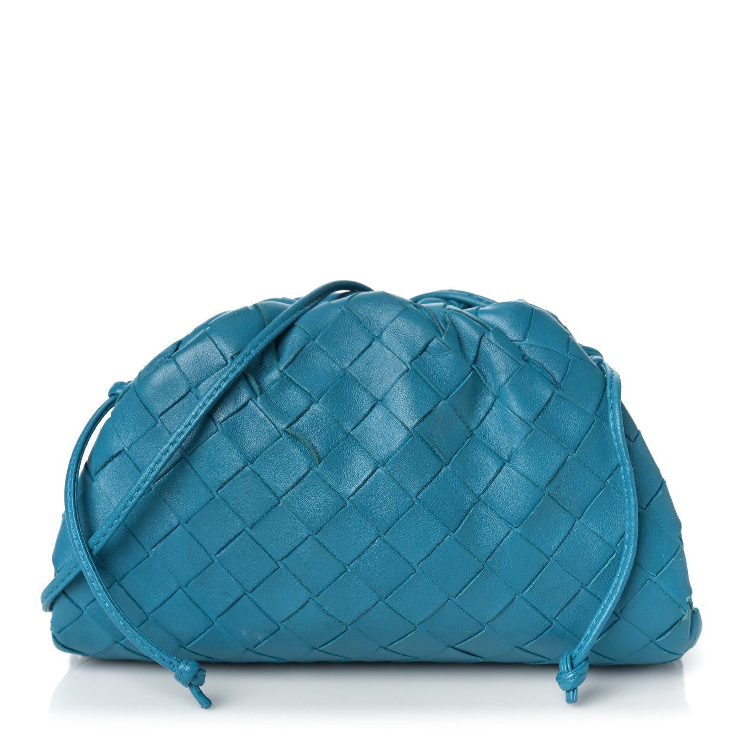 Bottega Veneta Nappa Intrecciato The Mini Pouch Swimming Pool 1 of 9
