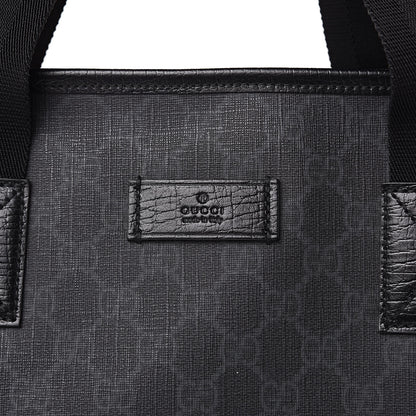 Gucci GG Plus Monogram Travel Bag Black 11 of 12