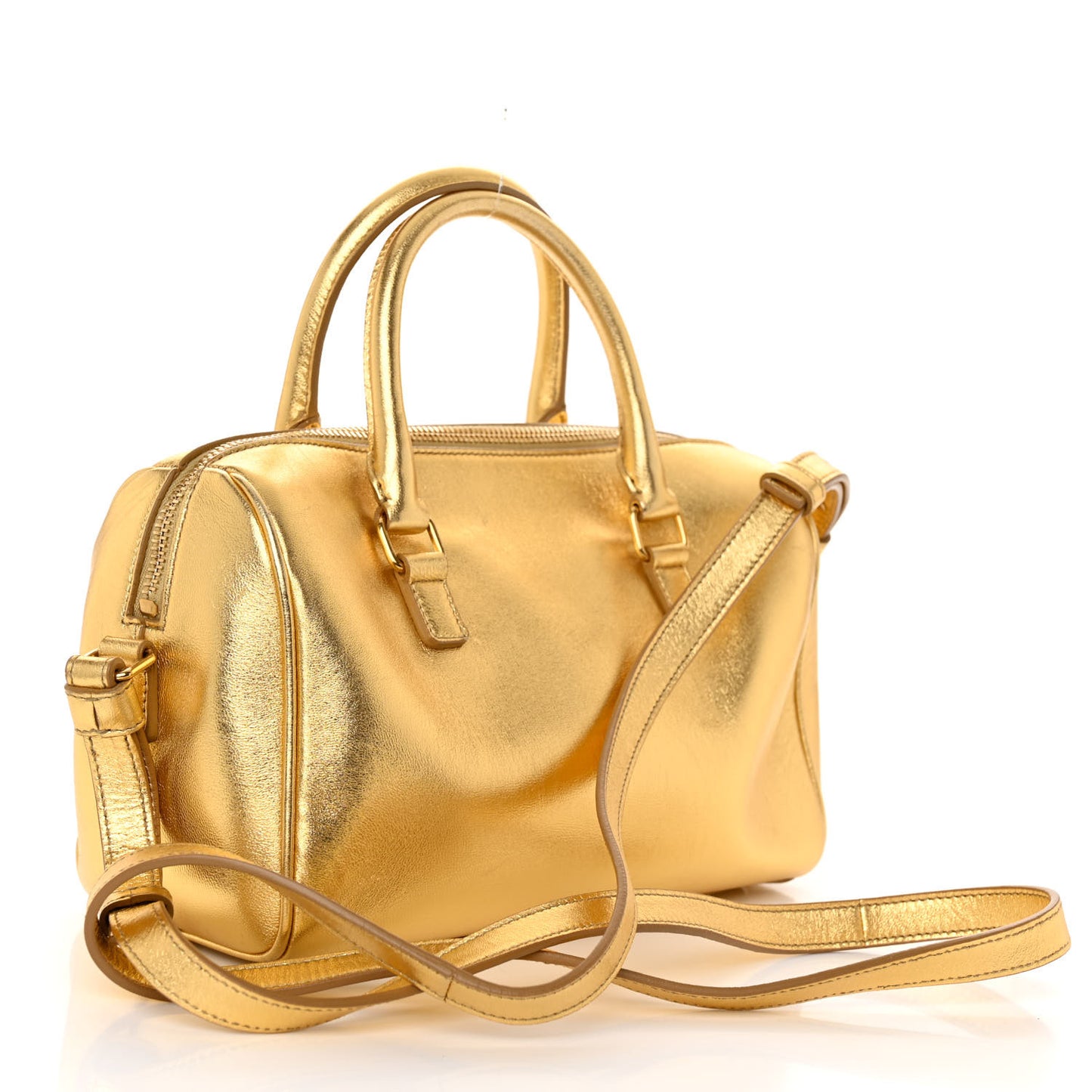 Calfskin Classic Baby Duffle Gold