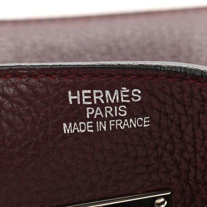 Hermes Taurillon Clemence JPG Shoulder Birkin II 42 Prune 6 of 11