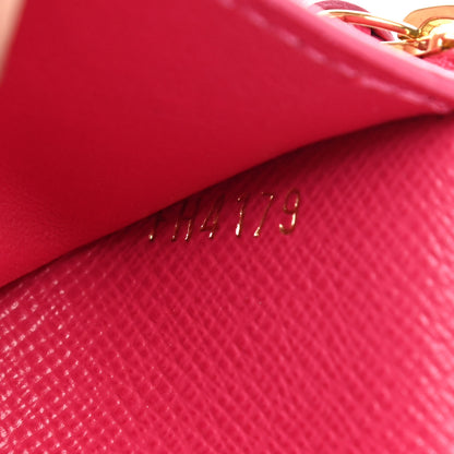 Louis Vuitton Monogram 2019 Christmas Animation Victorine Wallet Fuchsia 7 of 7