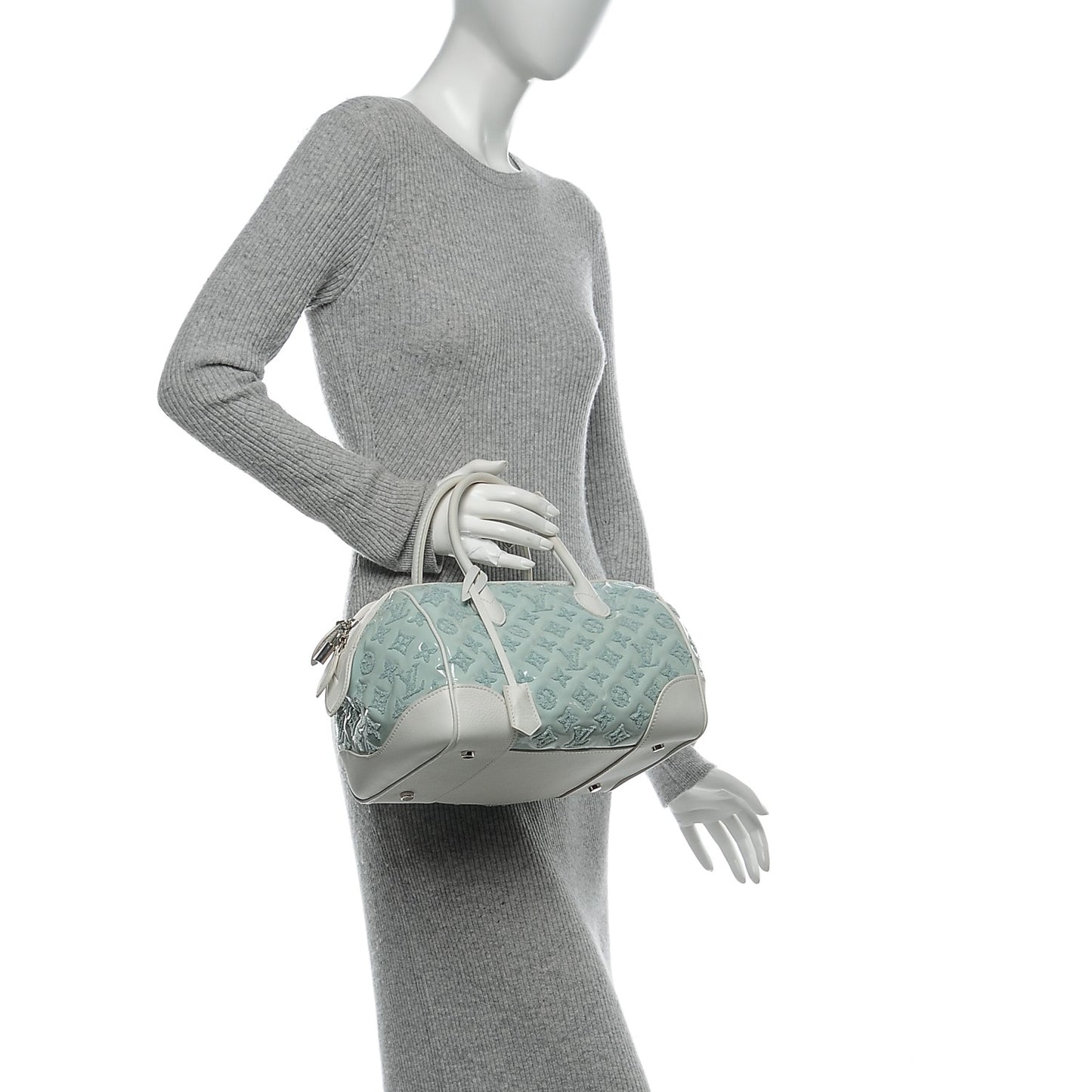 Monogram Bouclettes Speedy Round Mint