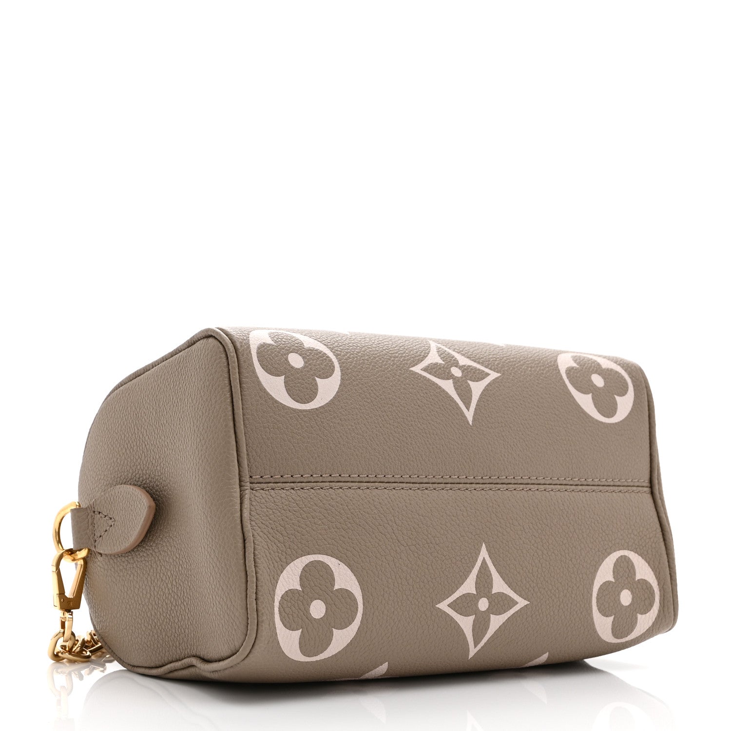 Louis Vuitton Empreinte Monogram Giant Speedy Bandouliere 20 Creme Beige 4 of 9