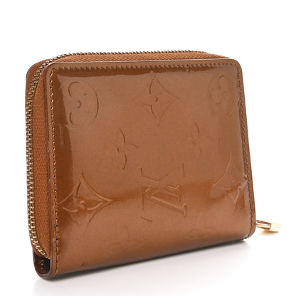 Louis Vuitton Vernis Broome Zip Wallet Bronze 3 of 7