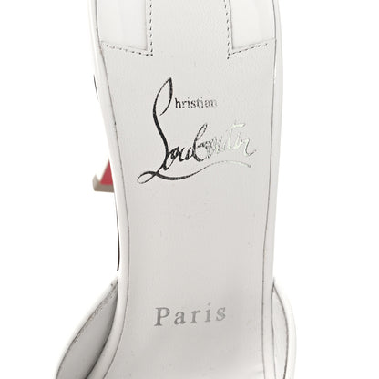 Christian Louboutin Patent Me Dolly 100 Sandals 37 White 8 of 10