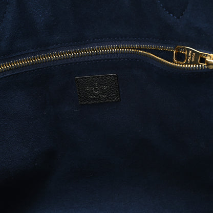 Louis Vuitton Empreinte Monogram Giant Neverfull MM Black 7 of 12