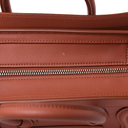 Celine Smooth Calfskin Nano Luggage Terracotta 11 of 13