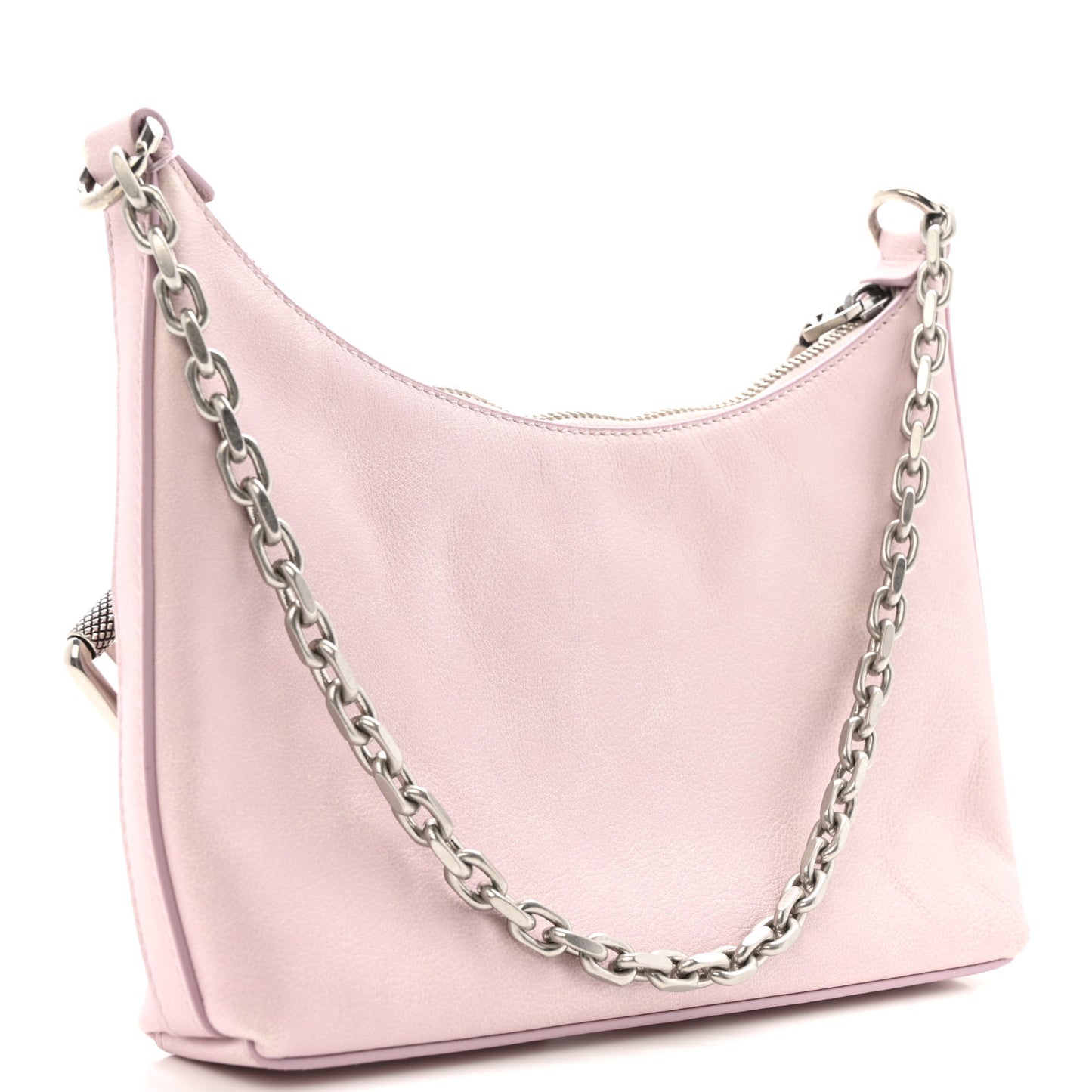 Aged Calfskin Mini Voyou Boyfriend Party Bag Old Pink