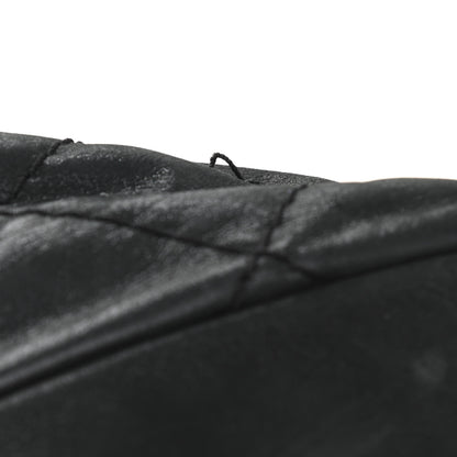 Chanel Iridescent Calfskin Stitched CC Shopping Tote Black 14 of 15