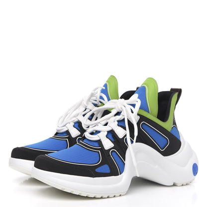 Louis Vuitton Technical Fabric LV Archlight Sneaker 42 Blue 3 of 8