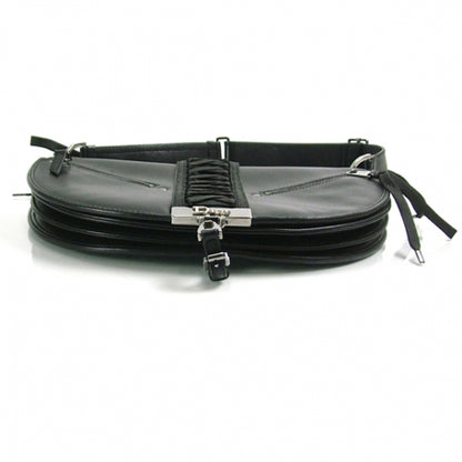 Christian Dior Leather Admit It Hobo Black 5 of 10