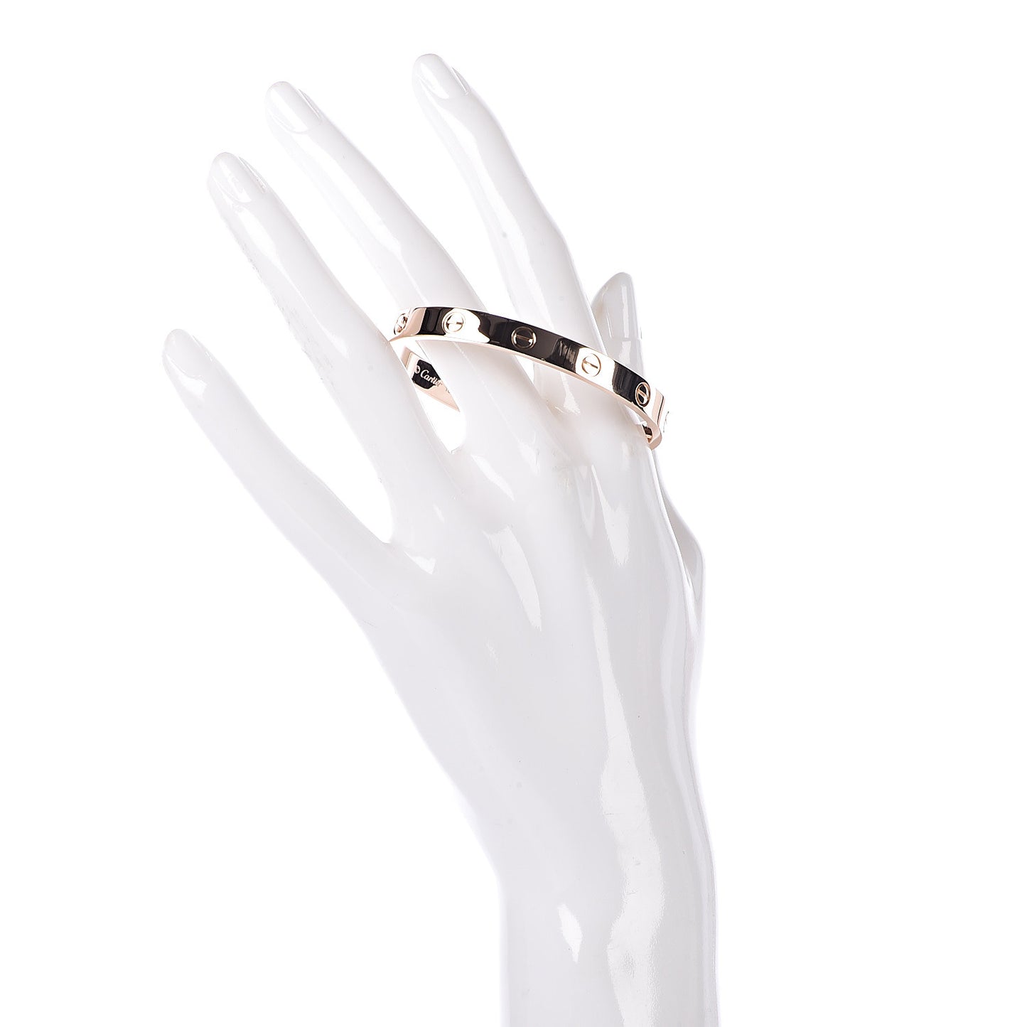 18K Pink Gold LOVE Bracelet 16