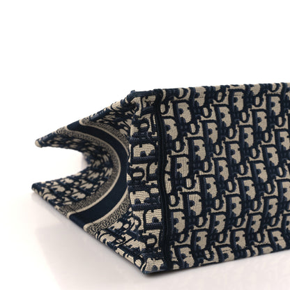 Christian Dior Oblique Medium Book Tote Blue Multicolor 8 of 9
