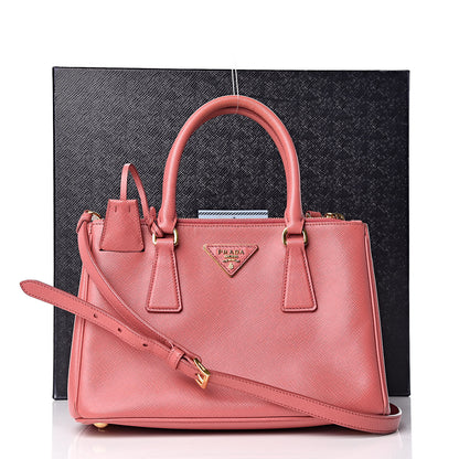 Prada Saffiano Small Galleria Double Zip Tote Tamaris 18 of 18