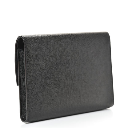 Hermes Chevre Mysore 1938 Wallet 19 Black 2 of 9