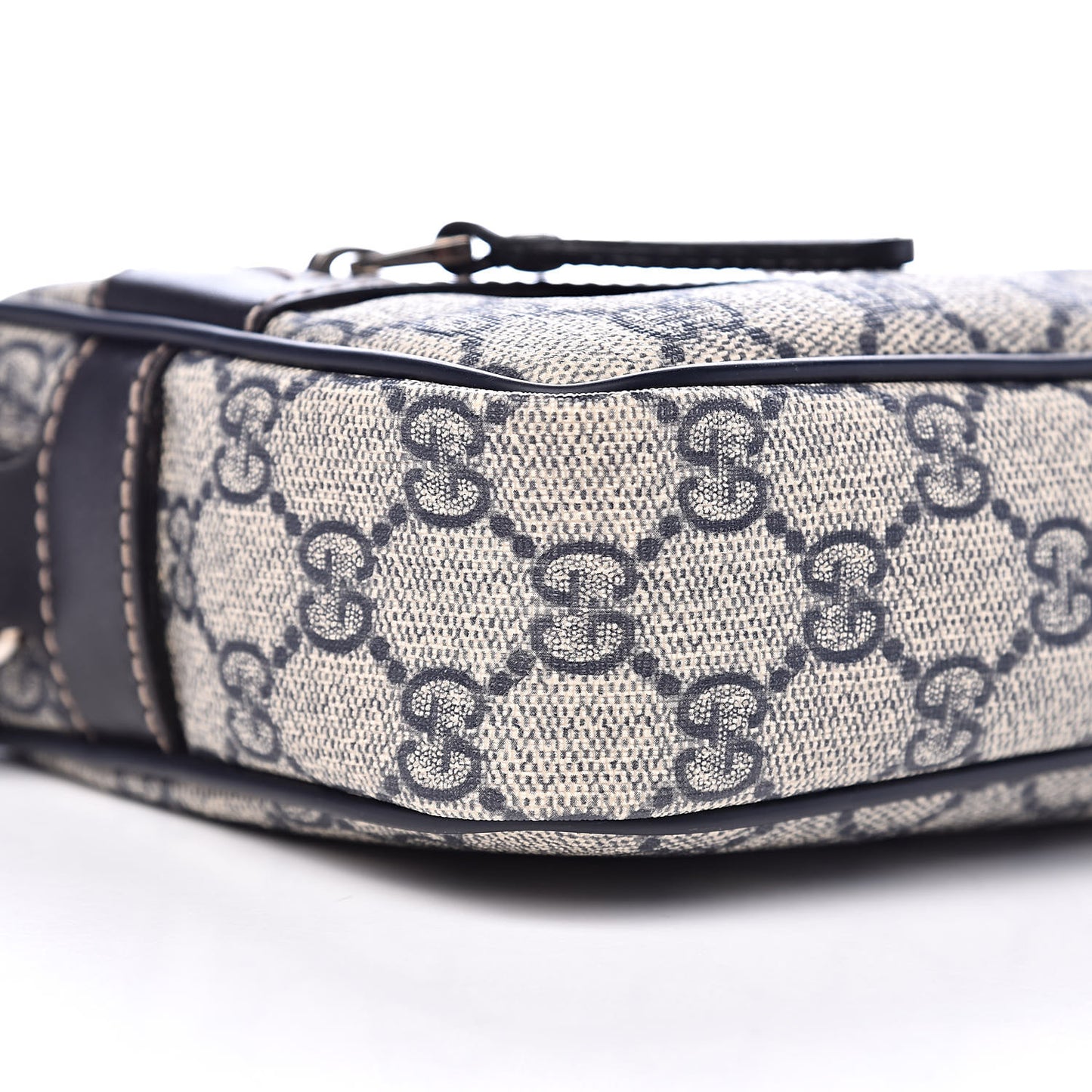 GG Plus Monogram Small Shoulder Bag Navy