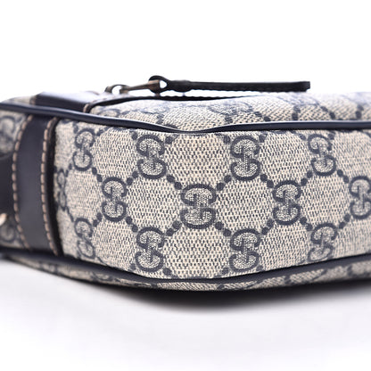Gucci GG Plus Monogram Small Shoulder Bag Navy 10 of 12
