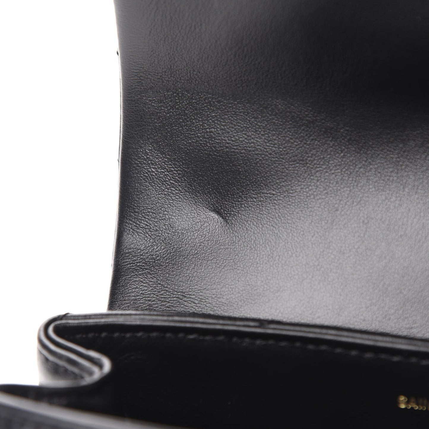 Calfskin Y Quilted Monogram Toy Loulou Crossbody Bag Black