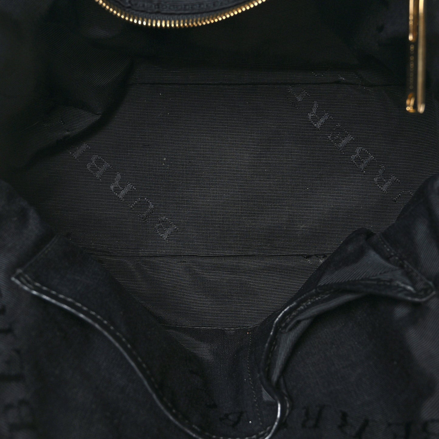 Heritage Grain Check Embossed Orchard Bowling Bag Black