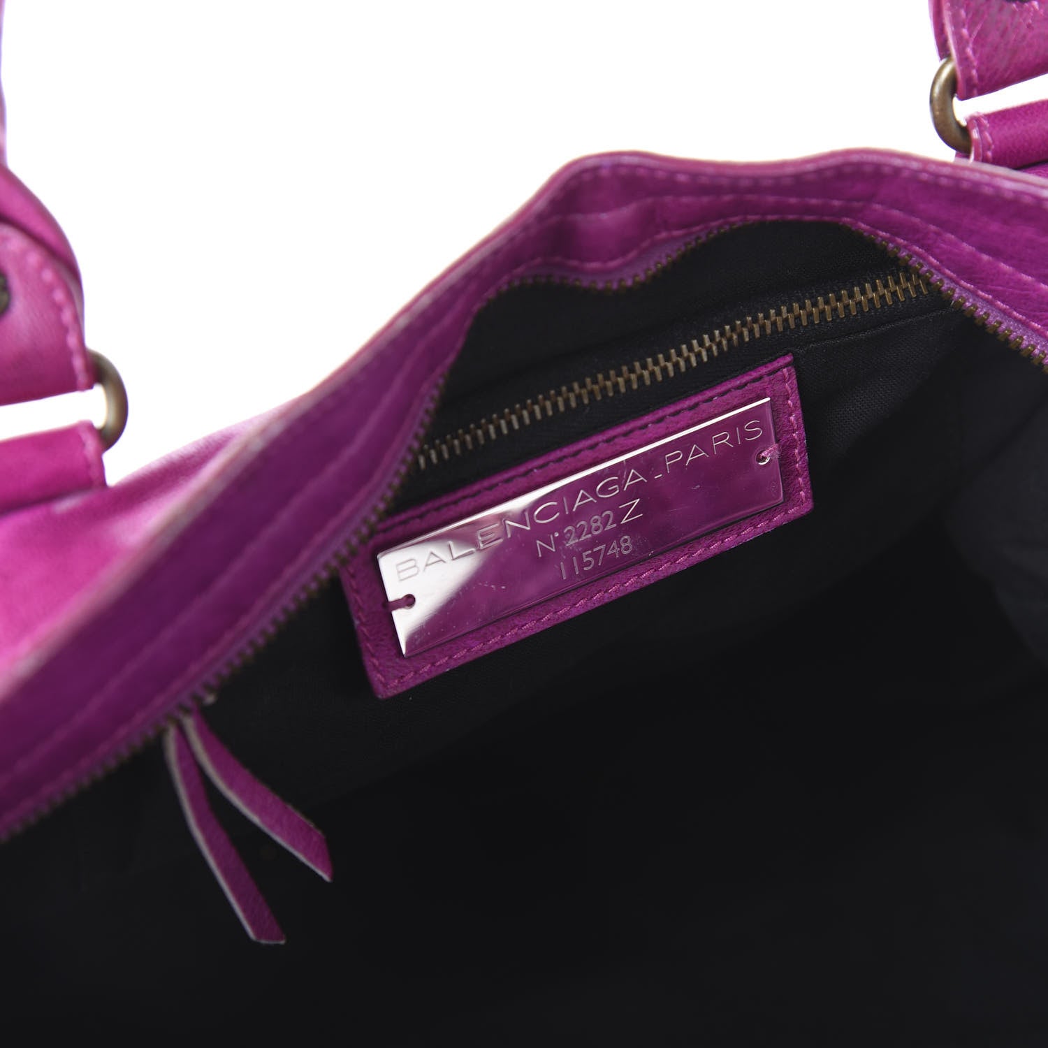 Balenciaga Agneau Classic Hardware City Magenta 7 of 10