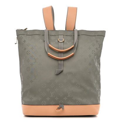 Louis Vuitton Monogram Titanium Backpack Tote 1 of 12