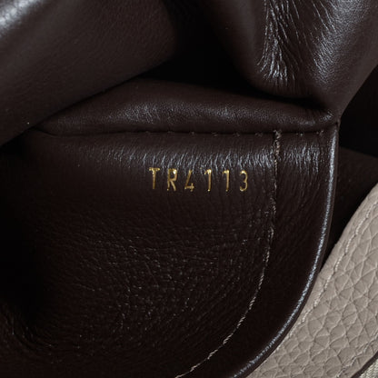 Louis Vuitton Taurillon Capucines MM Galet 7 of 7