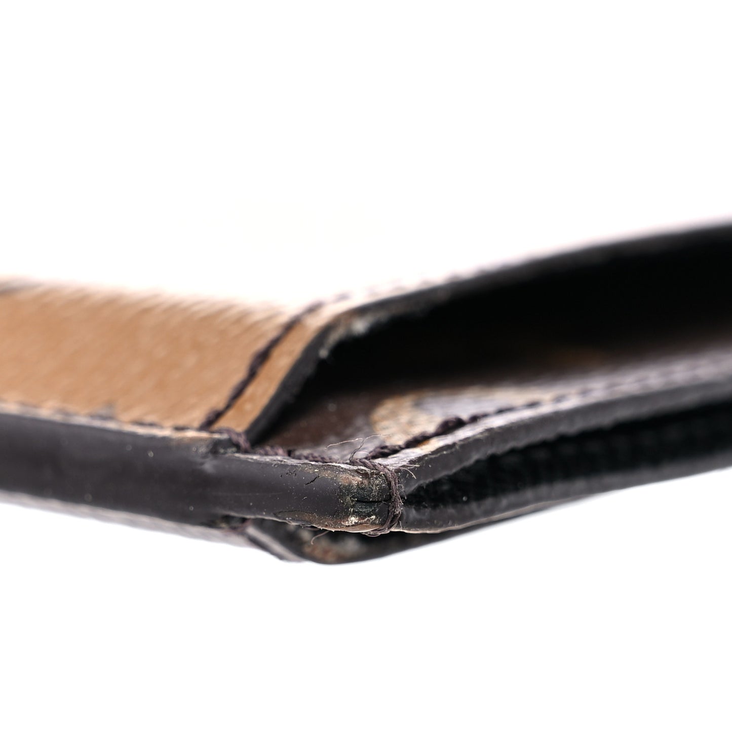 Reverse Monogram Card Holder