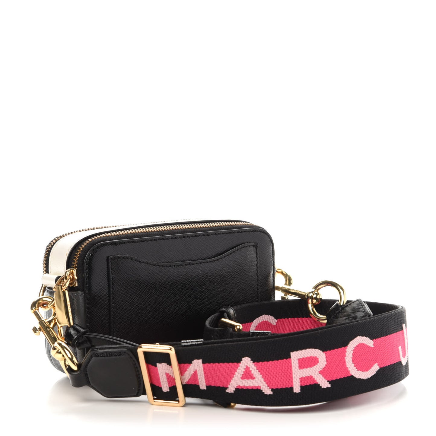 Saffiano Snapshot Camera Bag Black