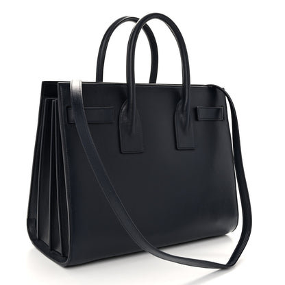 Saint Laurent Calfskin Small Sac De Jour Navy 3 of 10
