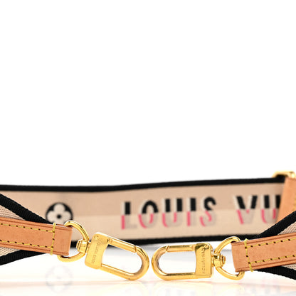 Louis Vuitton Jacquard Speedy Bandouliere 20 Shoulder Strap Black 4 of 4