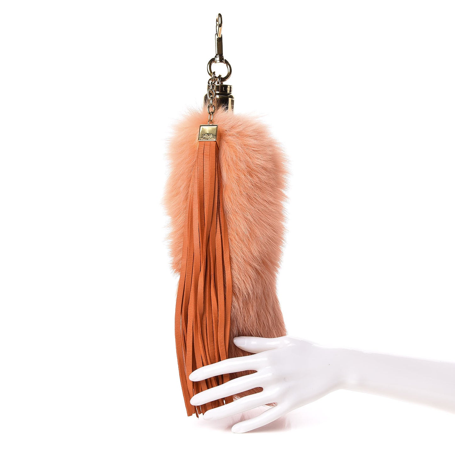 Fox Fur Foxy Bag Charm Orange