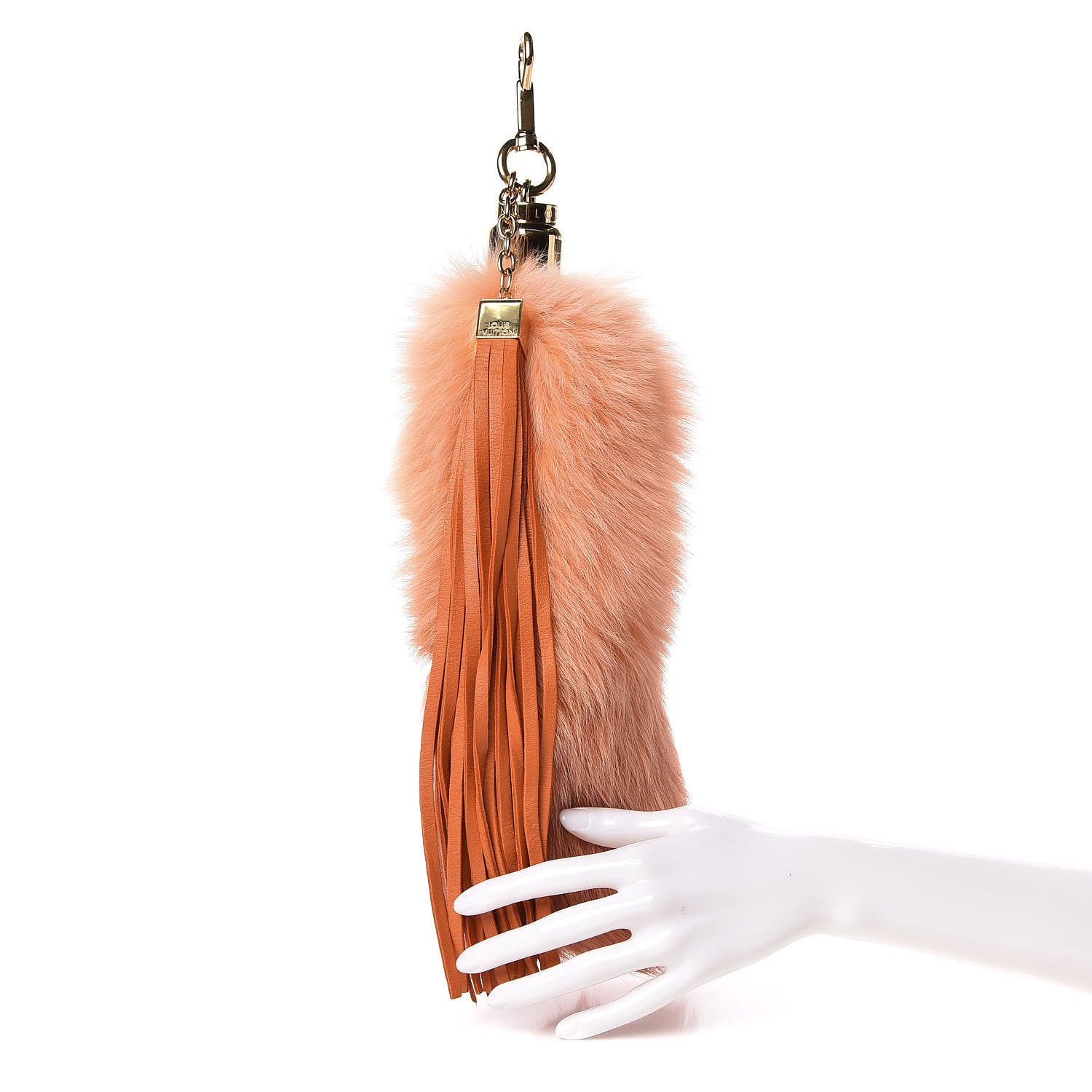 Louis Vuitton Fox Fur Foxy Bag Charm Orange 2 of 4