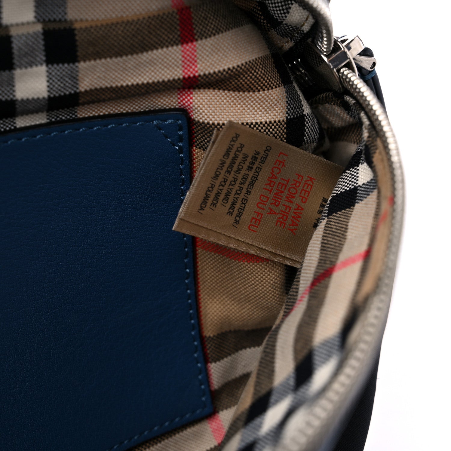 Burberry Nylon Color Block Medium Casual Sonny Bum Bag Black 7 of 10