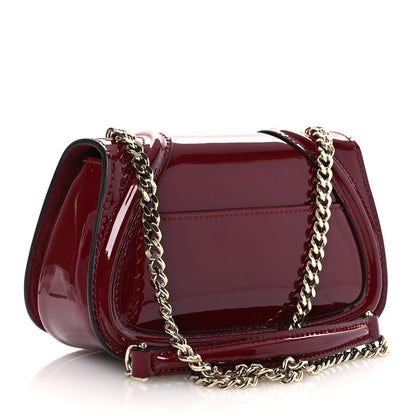 Gucci Patent Blondie Small Shoulder Bag Rosso Ancora 3 of 10