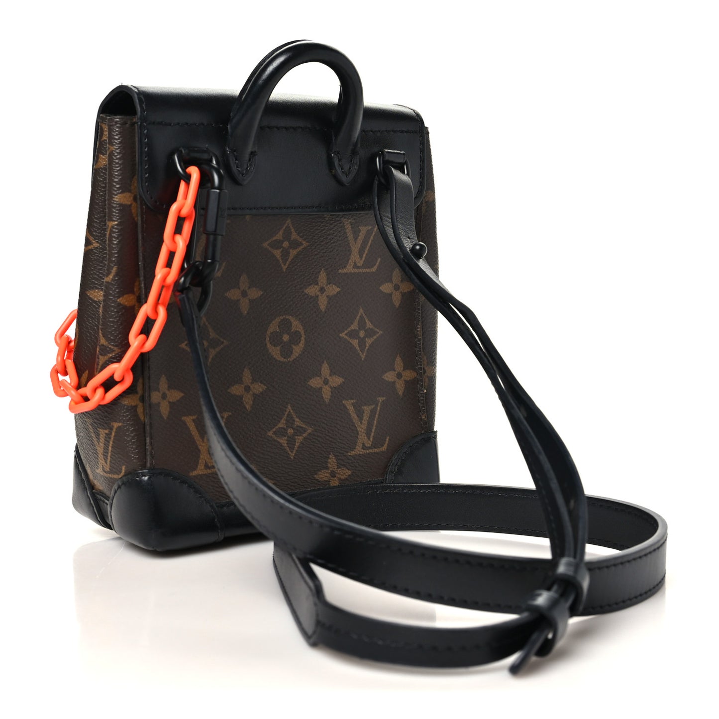 Monogram Embroidered Cartoon LV Friends Steamer XS Black